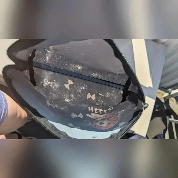 Plastic Hello Dog Women's Or Girls Makeup Bag (EUC) - Picture 8 of 8